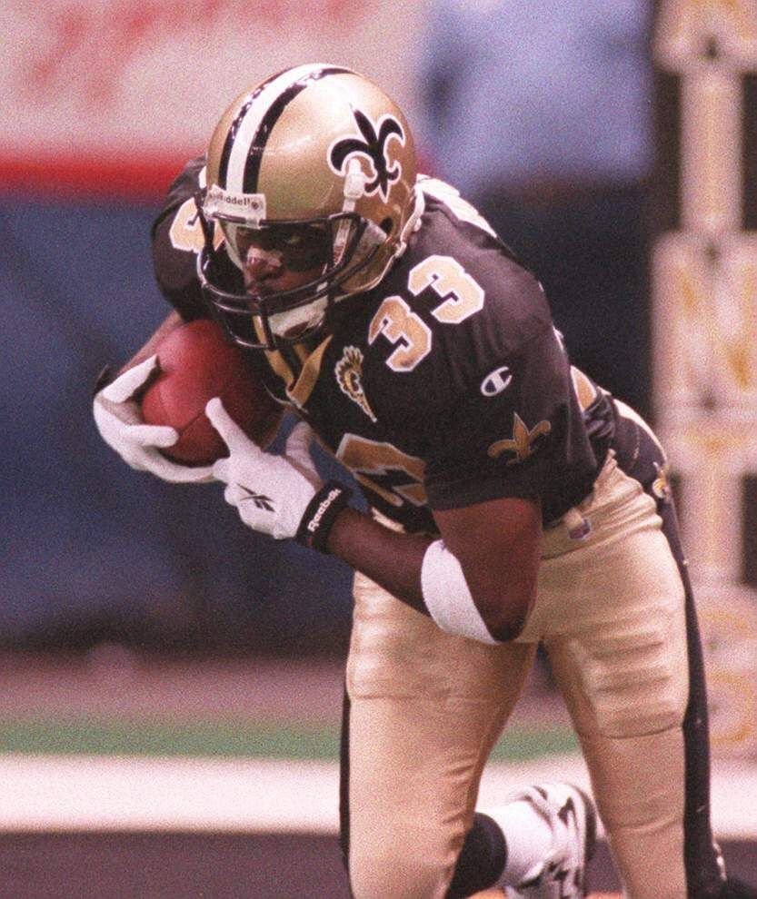 Michael Lewis, Tyrone Hughes enter Saints Hall of Fame _lowres